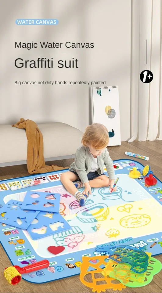 Magic Water Drawing Mat for Kids