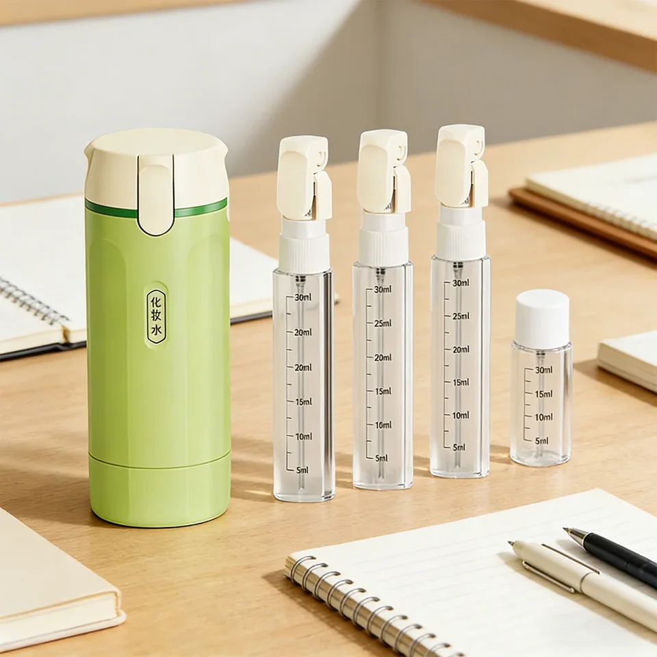 Portable Travel Spray Bottle Set